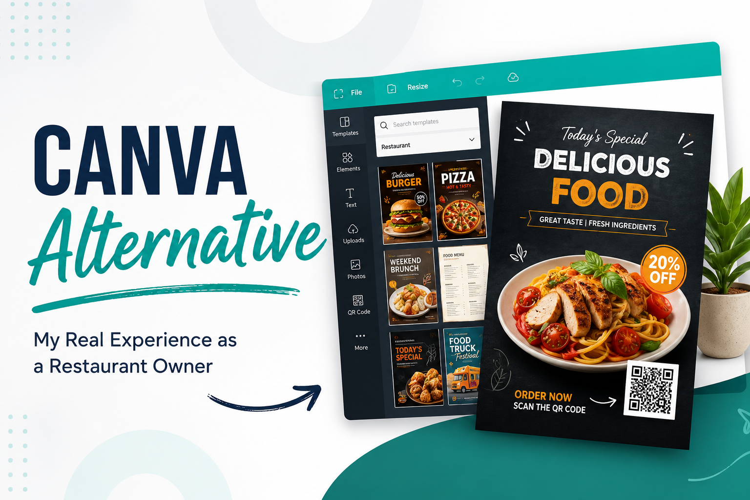 I Tested Multiple Canva Alternatives for My Restaurant Business: Here’s Why I Eventually Chose DesignWiz